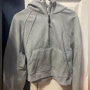 Scuba Oversized Half-Zip Hoodie